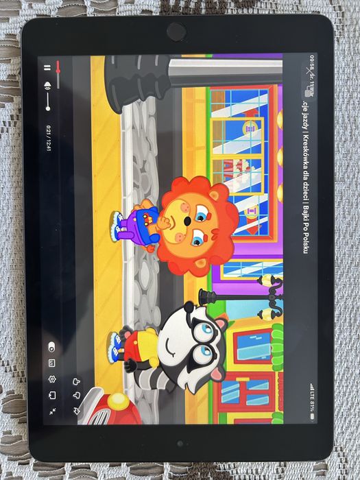 Apple Ipad 8 generacji Cellular (na kattę SIM) Bateria 100%