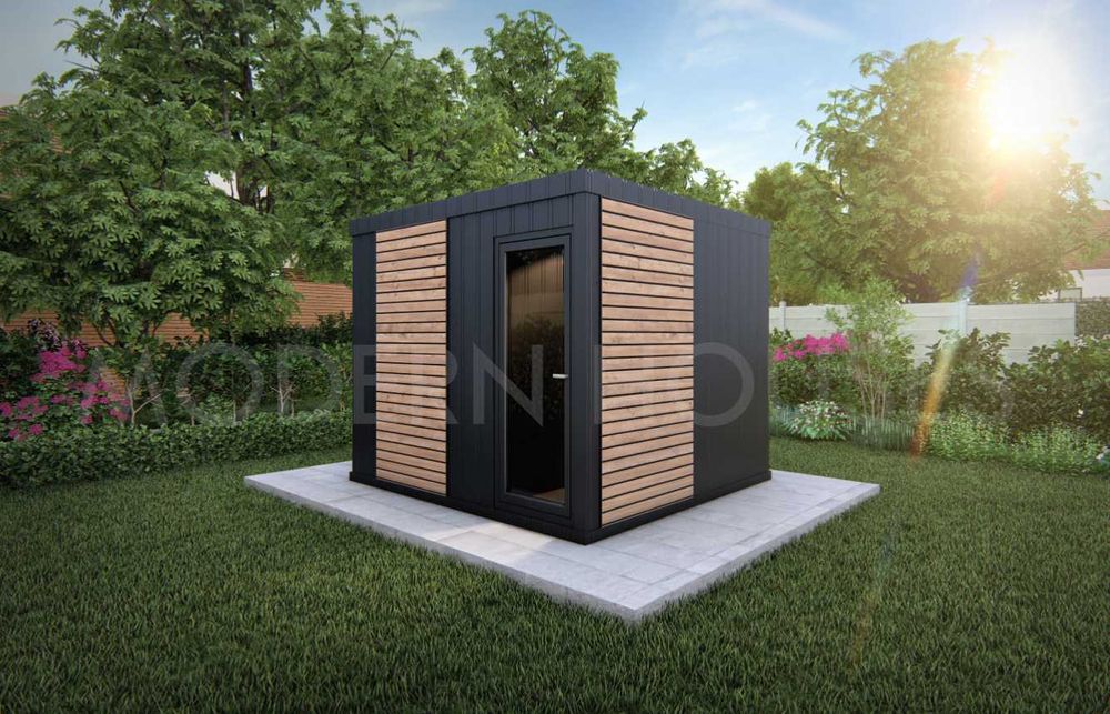 Sauna ogrodowa strefa spa biuro salon ogrodowy