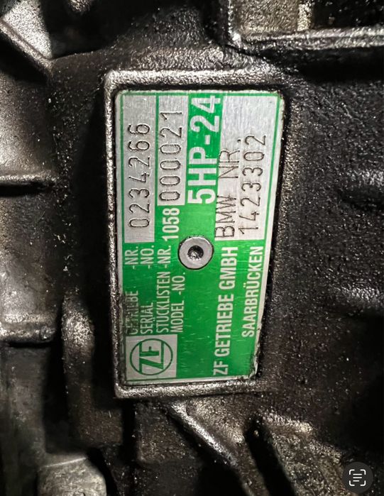 Skrzynia ZF 5HP24 E38 E39 100 % sprawna po przeglądzie