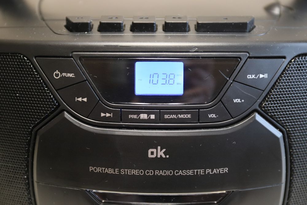 OK .  USB /tape /mp3/cd /FM radio