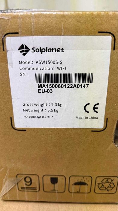 Inversor Solplanet ASW3680-S Wifi + ASW1500S-S Wifi