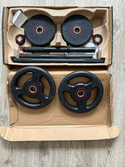 Kit Barra 20Kg - barra 1,30m