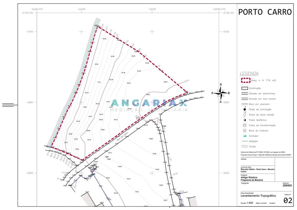 ANG1017 - Terreno de 4174m2 à Venda em Maceira, Leiria