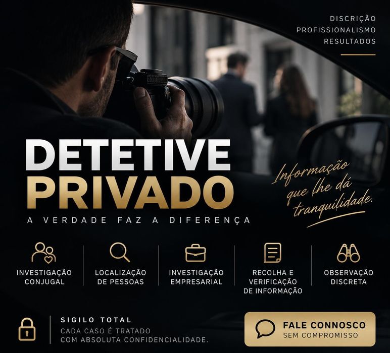 Detetive Privado| Investigação com total confidencialidade