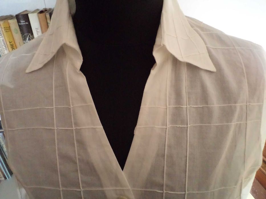 Dopasowana bluzka Otto Kern r.38 bawełna j.SIMPLE