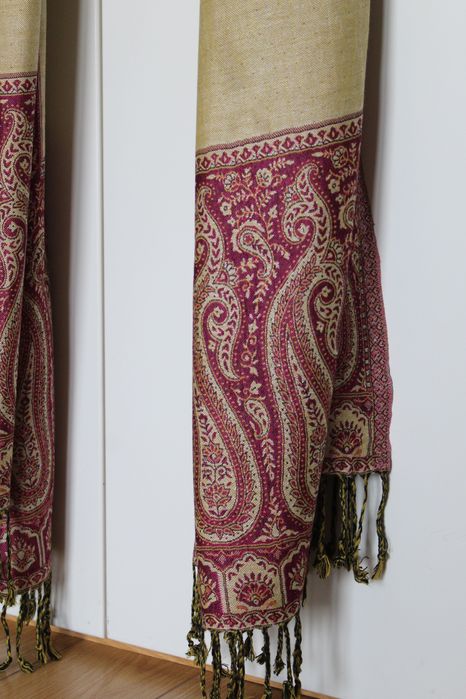 Pashmina colorida nova