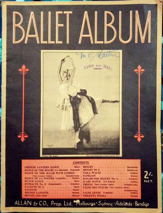 Nuty na fortepian. Ballet Album
