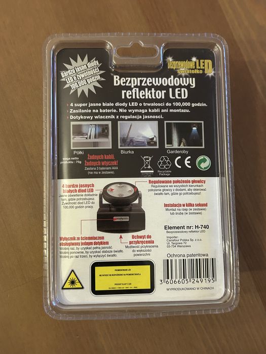Bezprzewodowy reflektor LED