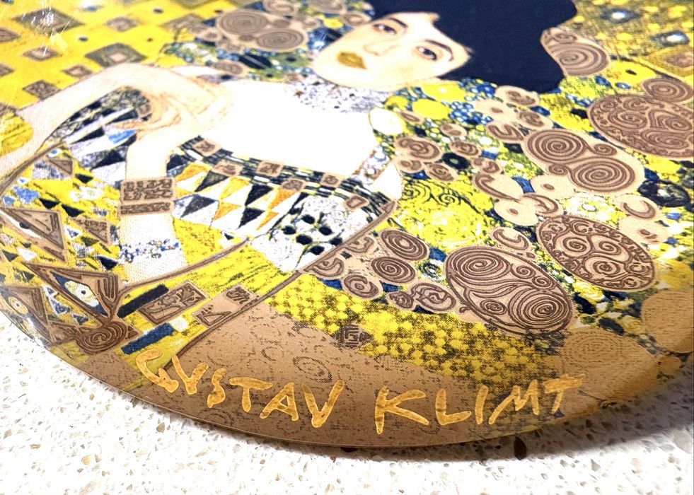 Raro pisa papel Goebel - retrato de Adele Bloch Bauer de Gustav Klimt