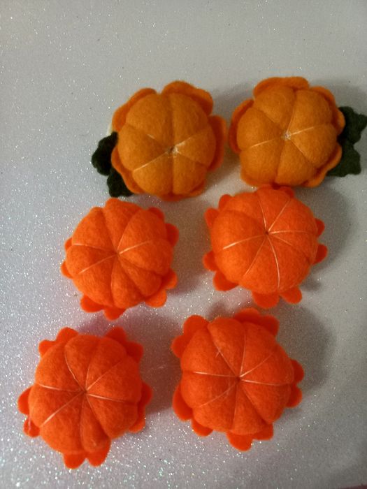 Мандаринки з фетру