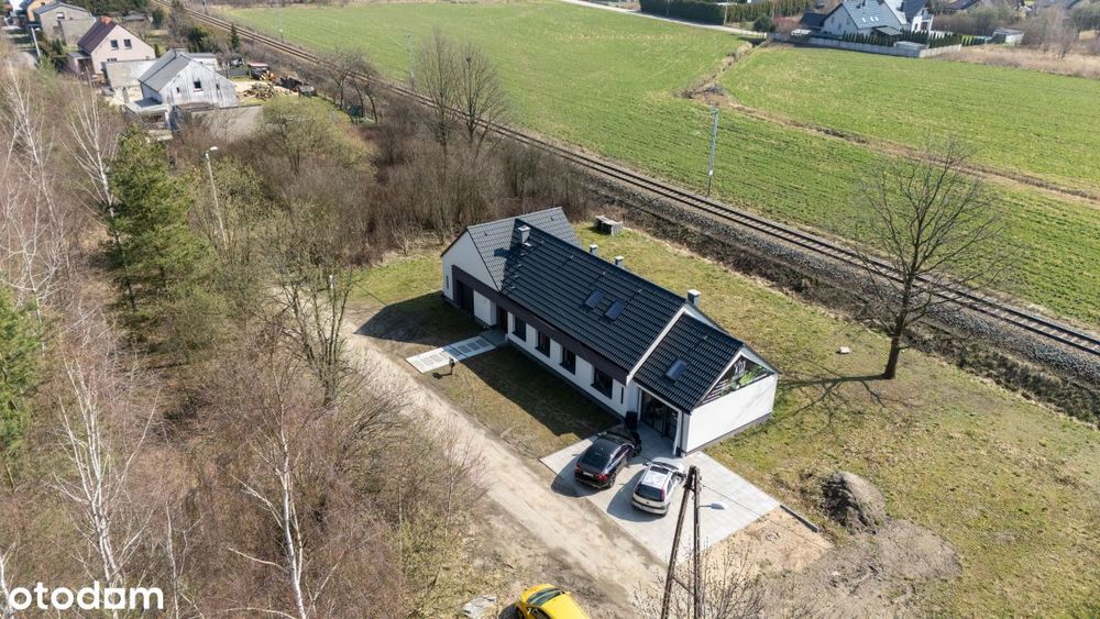 Nowy dom parterowy z działka 1250m2 w Lublińcu