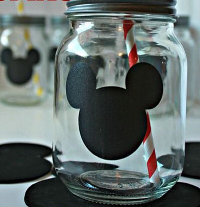 14x Mickey Mouse Decalques de Vinil para aniversários e festas