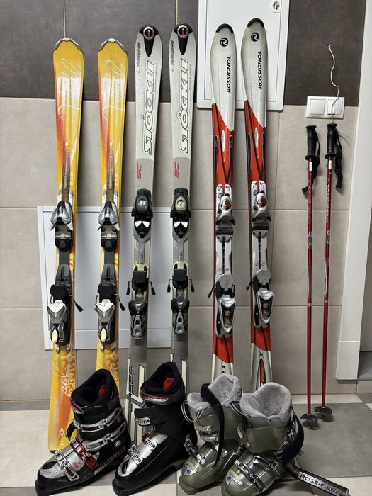 Narty i buty narciarski