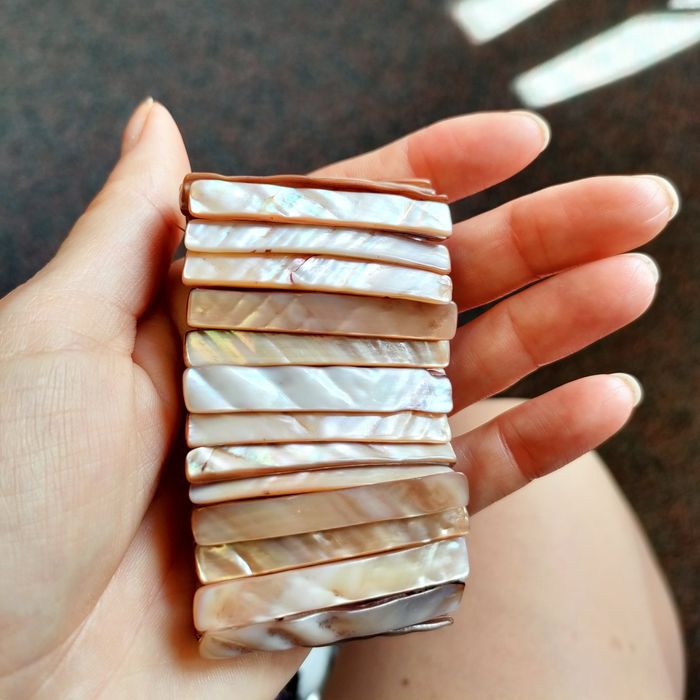 Bransoletka z masy perłowej