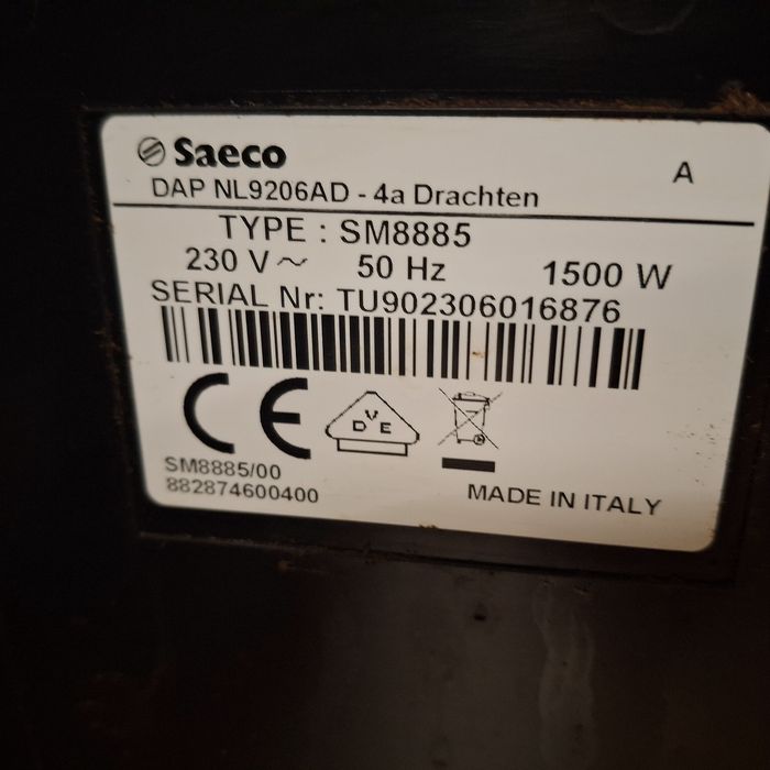 Saeco Xelsis suprema SM8885 Super stan pełen automat ekspres