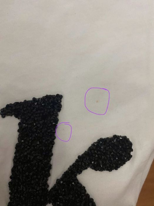 T-shirt branca da H&M