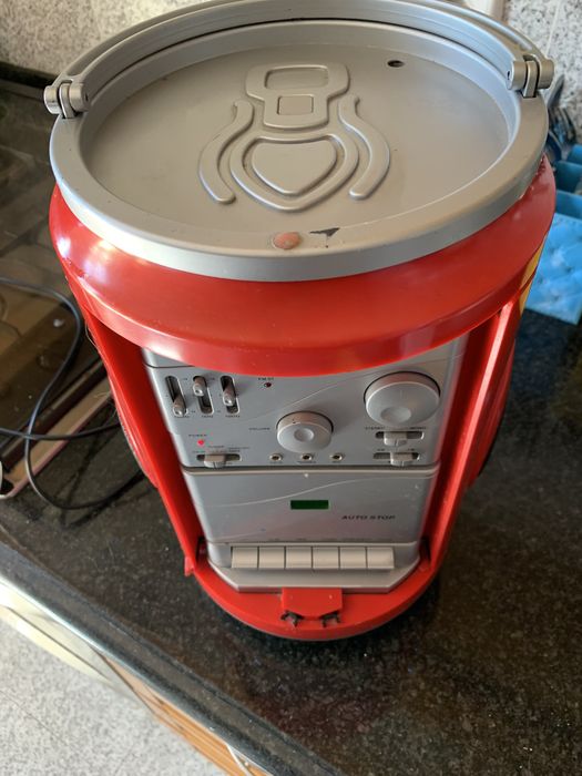 Aparelhagem Radio cassetes old vintage Coca cola
