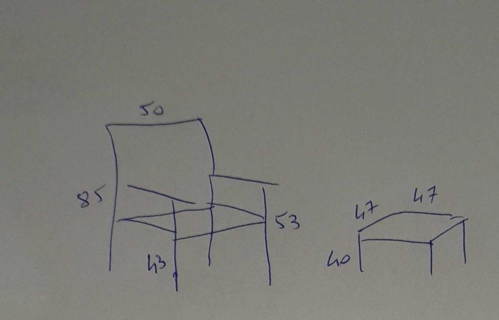 komplet tarasowy2 fotele eco rattan plus stolik kawowy