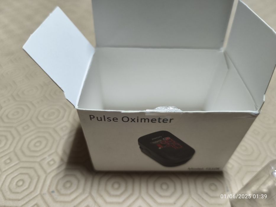 Oxímetro Portátil com Grande Display