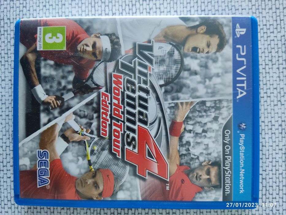 Jogos psvita Virtua Tennis 4 e invizimals