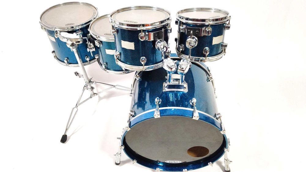 Mapex Saturn III Maple/Walnut Perkusja - 10,12,14,16,22 - Blue Sparkle