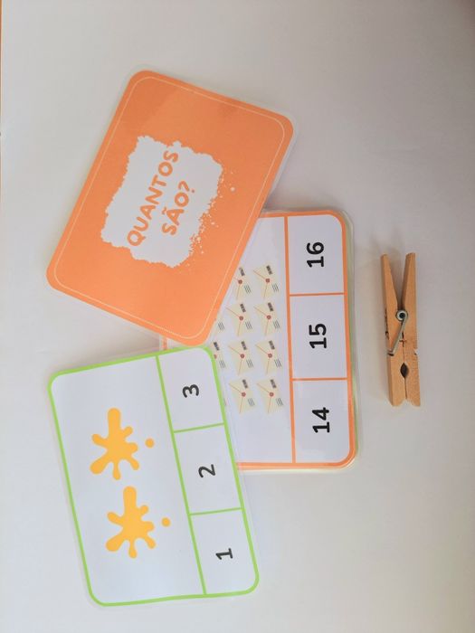 Jogo pedagógico: "Quantos são?"