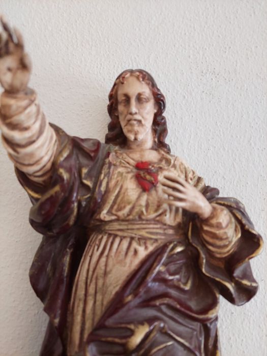 Figura SANTO TERRACOTA Séc XVIII