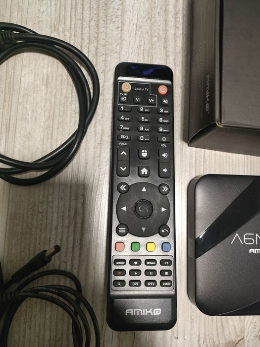 Amiko A6 N MAX OTT - Odbiornik 4K OTT OS: Android 7.1