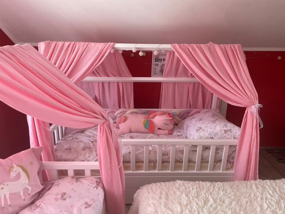 Ліжечко кровать меблі в дитячу монтессорі домік будинок чердак горище