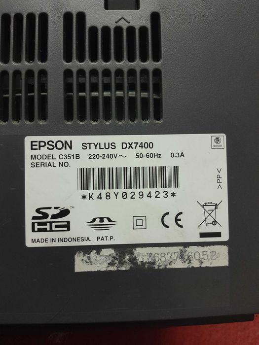 Impressora Epson Stylus DX7400 inkjet