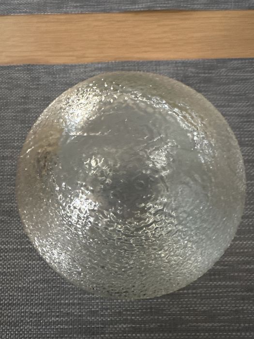 Klosz do lampy krysztal Prl