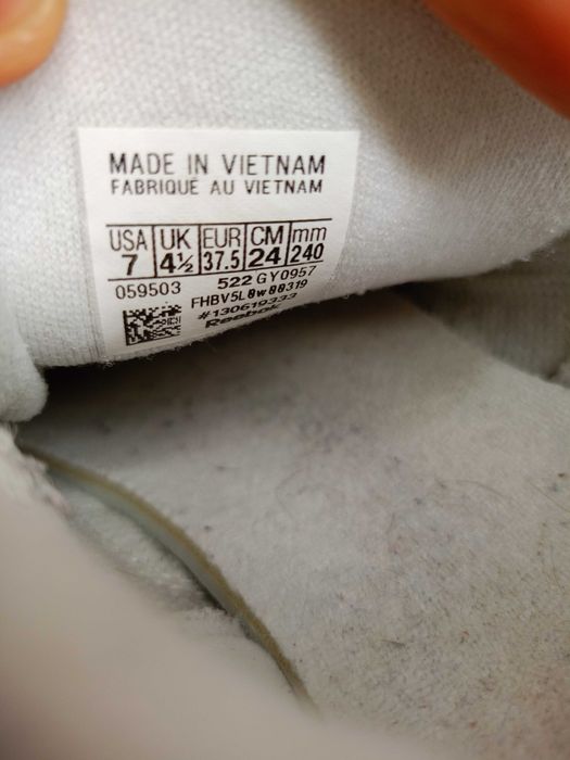 Reebok Classic Leather Buty Damskie r.37,5