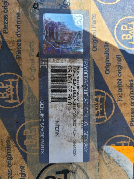 Tarcze hamulcowe 09.088.35.12.7 BPW  42.5mm