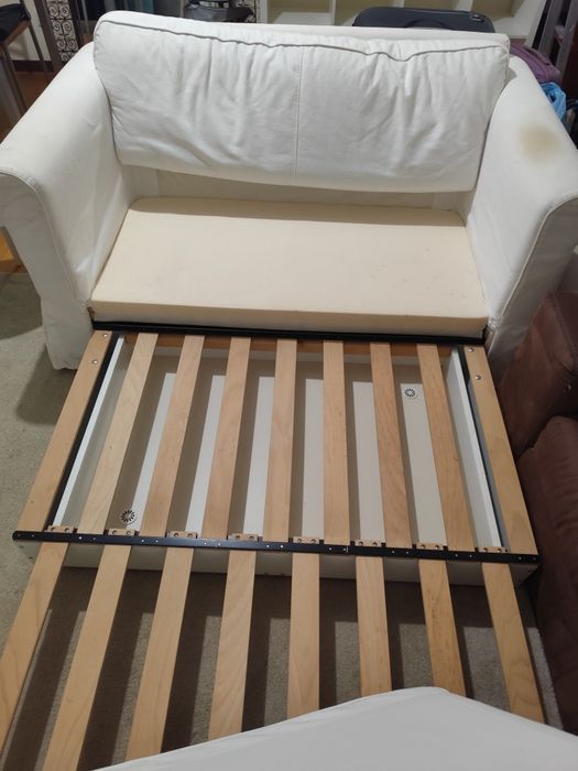 Sofá cama IKEA branco