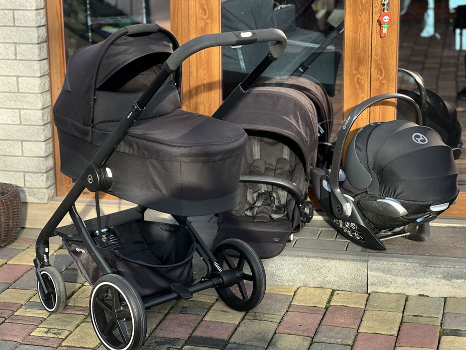 Коляска Cybex Balios S 3в1 автолюлька Cybex cloud Z i-Size та адаптери