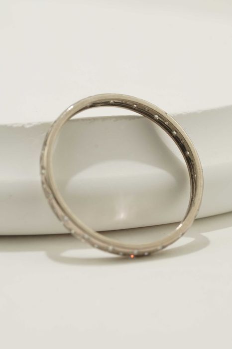 Złoty pierścionek z brylantami 18k 1.83g