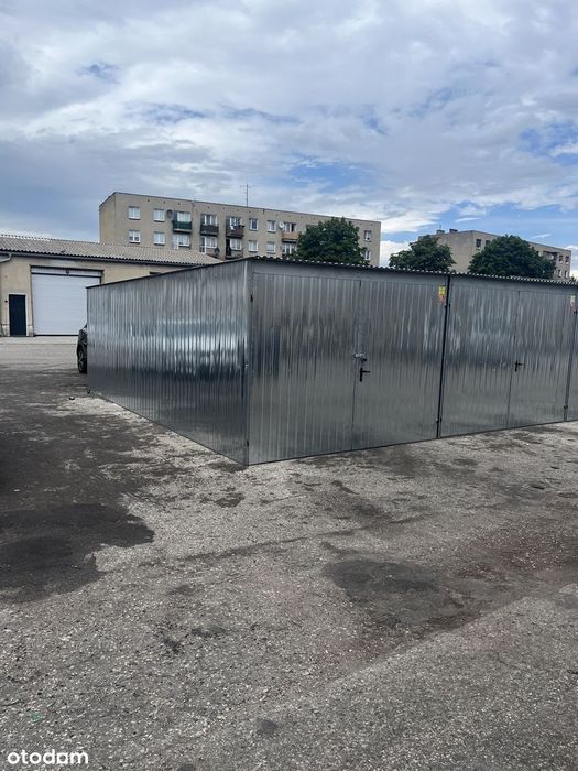 Garaż blaszany 3x6m