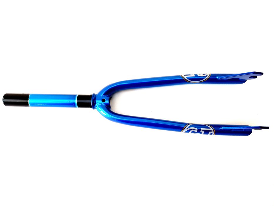 Nowy Lekki Widelec NOS GT Cr-Mo Racing BMX 1 1/8" 20" Niebieski