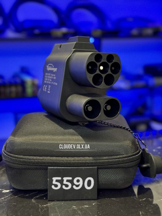 CCS1 CCS2 500A GUWIEYG, AFYEEV, IPENGEN фабричний перехідник з Америки на Європу 250квт з замком