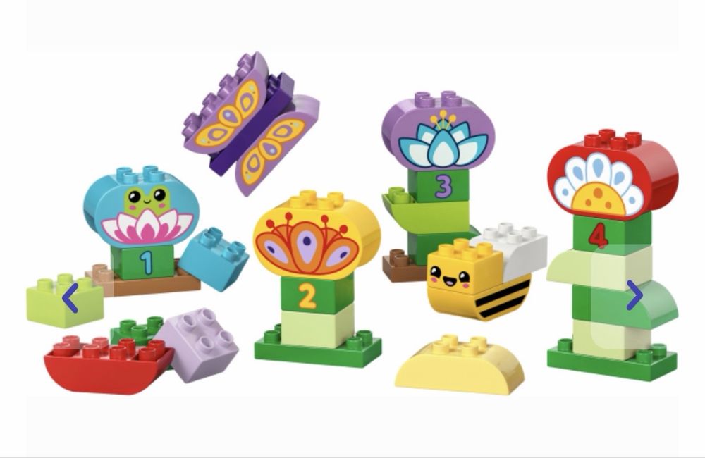 Конструктор LEGO DUPLO Творчий сад і квіти 10444