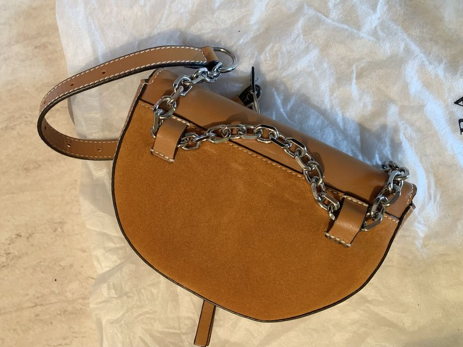 Zara поясная сумка бананка