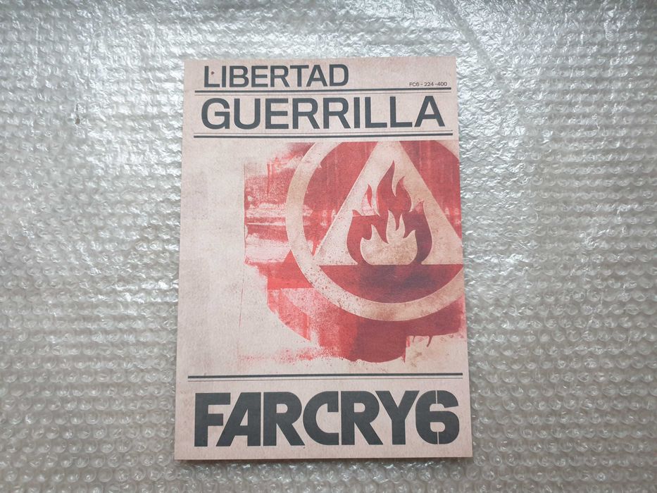 Artbook Far Cry 6 Edycja Kolekcjonerska NOWY, NIEUŻYWANY