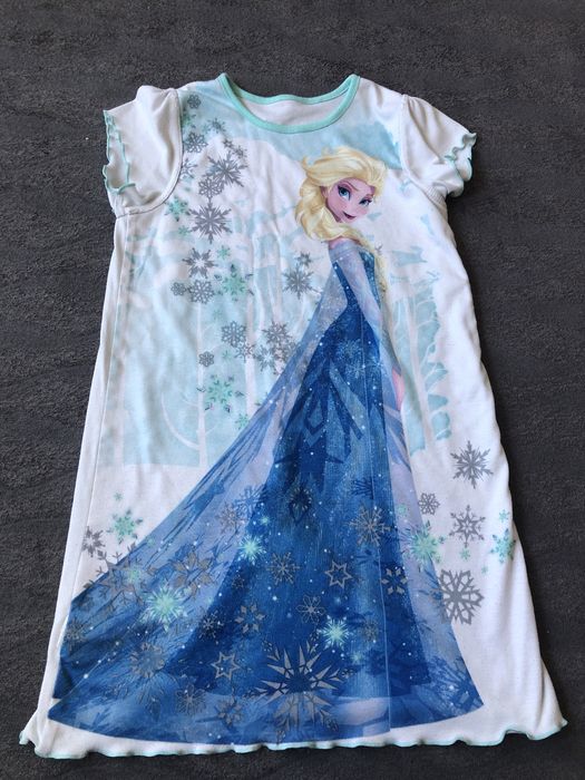 Koszulka nocna Dwustronna Bawełna Elza Kraina lodu Rozm.  116-122