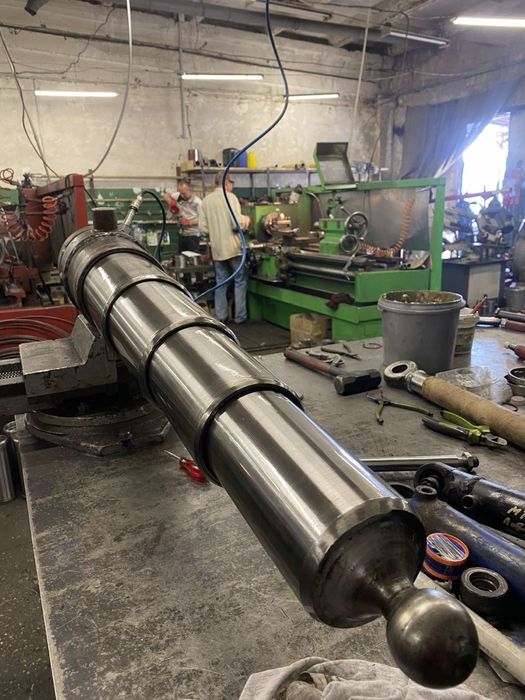 Гидроцилиндр цилиндр шток камаз маз зил газ птс ремонт