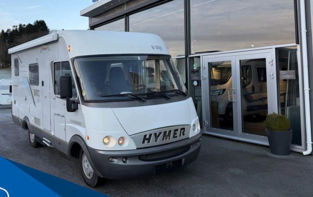 Hymer-Eriba B504  Mega zadbany wersja zimowa 6m 139850km