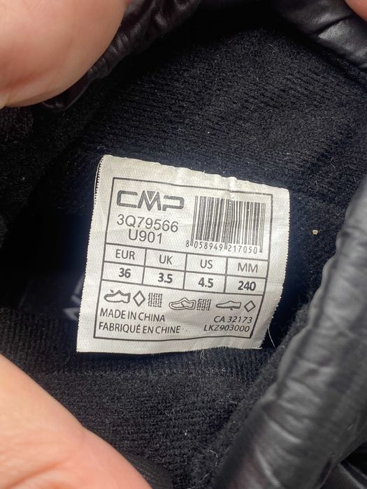 Дутики чоботи CMP Zoy Snow Boots Wp (3q79566-u901) оригінал