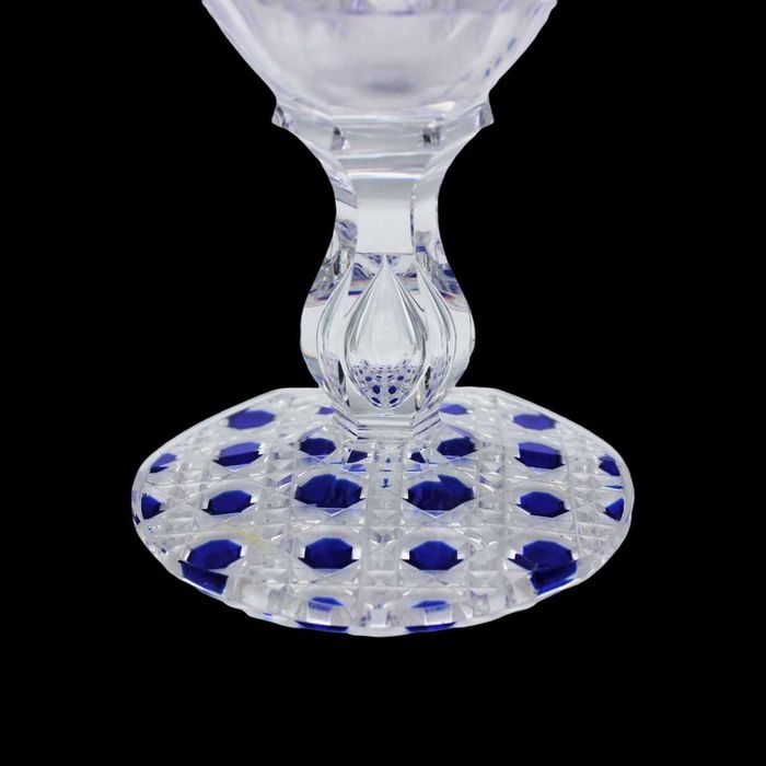 Copo de Pé Alto em Cristal Baccarat