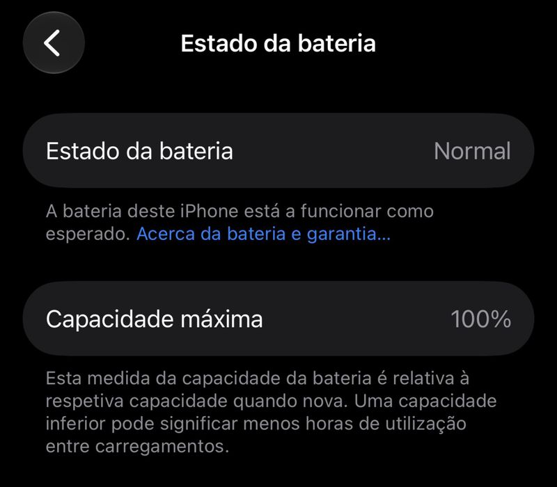 Troco/Vendo IPhone 16 100% bateria