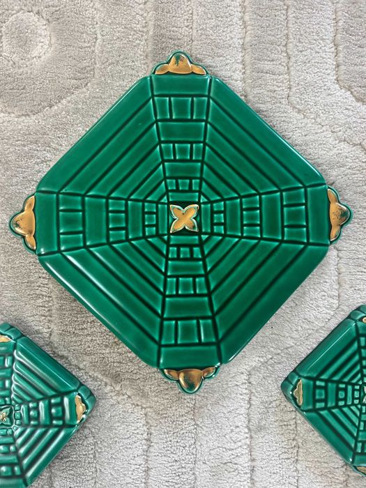 Bases em cerâmica Art déco