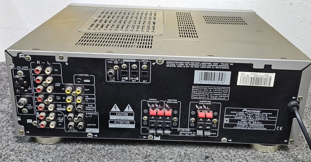 Radio, Amplituner Pioneer VSX-D510